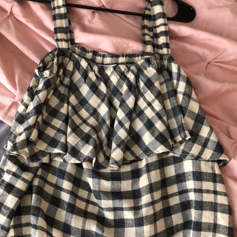 Plaid tank